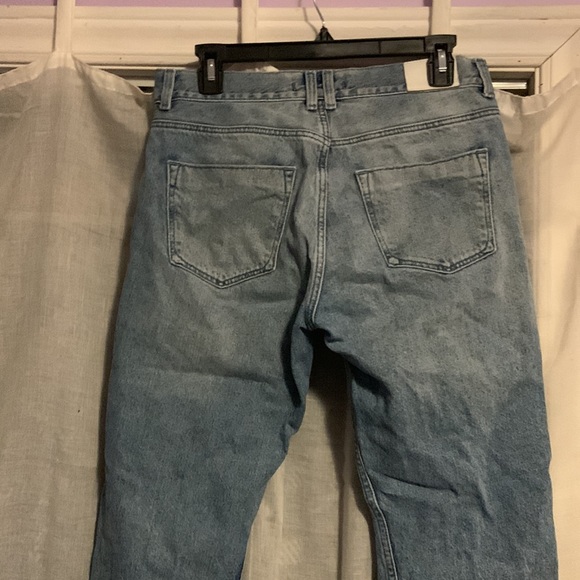 Dip bleached cropped jeans - Picture 3 of 4
